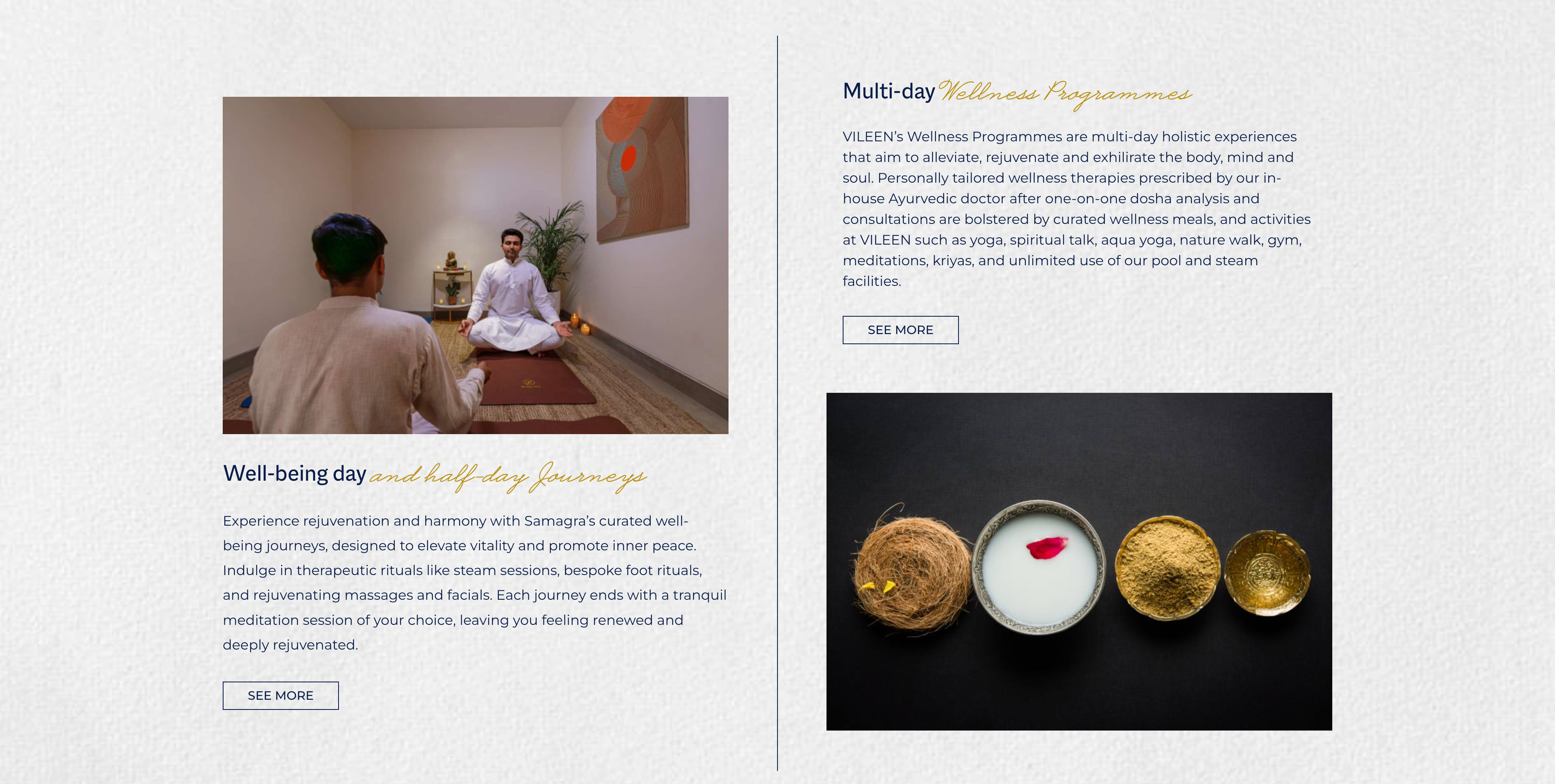 Custom website design for a hotel business.