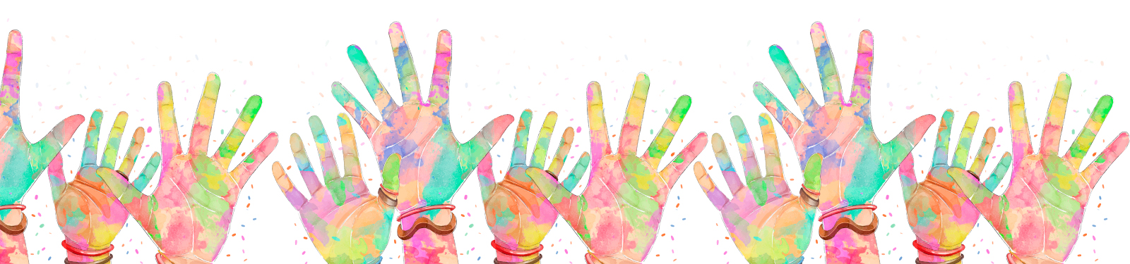 holi hands